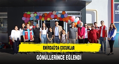 Emirdağ’da Çocuklar Gönüllerince Eğlendi