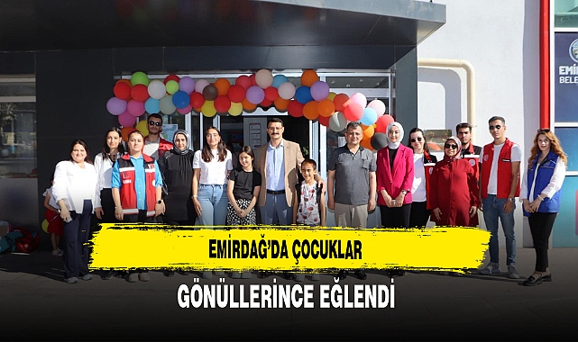 Emirdağ’da Çocuklar Gönüllerince Eğlendi
