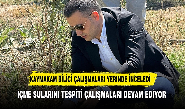 Emirdağ’da ki kuyularda su seviyesi tespiti çalışması başladı