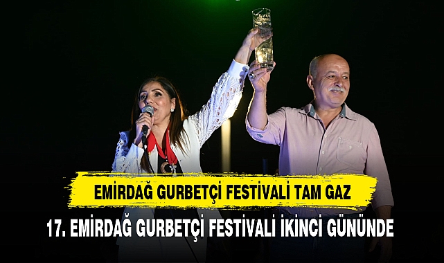 Emirdağ Gurbetçi Festivali'nin 2. Gününde Ayşe Karaçam Rüzgarı Esti