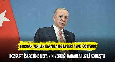 Erdoğan: Merih'e verilen 2 maç ceza şampiyonaya gölge düşürdü, UEFA'nın kararı siyasi bir karar