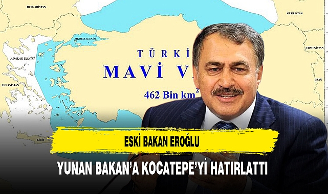 Eski Bakan Eroğlu Yunan Bakan’a Kocatepe’yi Hatırlattı