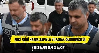 Eski Eşini Keser Sapıyla Vurarak Öldürmüştü!