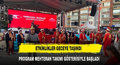 Etkinlikler Geceye Taşındı
