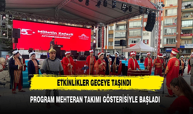 Etkinlikler Geceye Taşındı