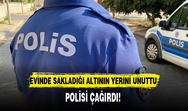 EV SAHİBİ SAKLADIĞI ALTINLARI BULAMADI!