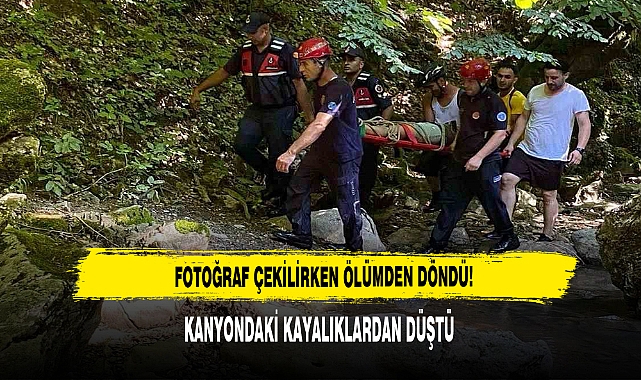 FOTOĞRAF ÇEKİLİRKEN ÖLÜMDEN DÖNDÜ!