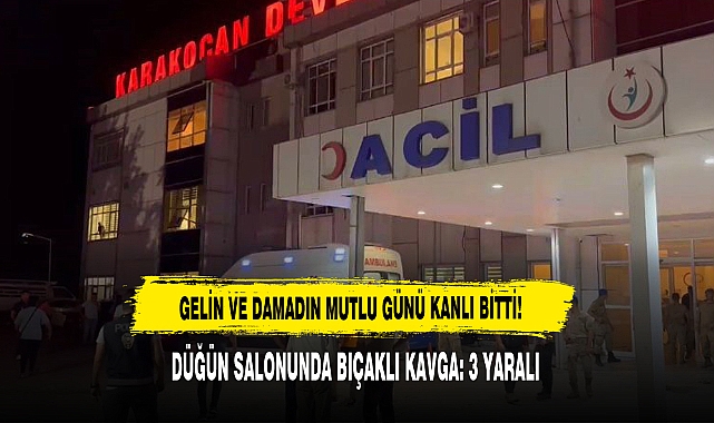 Gelin ve Damadın Mutlu Günü Kanlı Bitti!