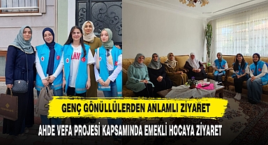 Genç Gönüllülerden Anlamlı Ziyaret