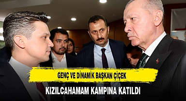 Genç ve Dinamik Başkan Çiçek Kızılcahamam Kampına Katıldı