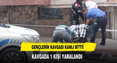 Gençlerin Kavgası Kanlı Bitti!