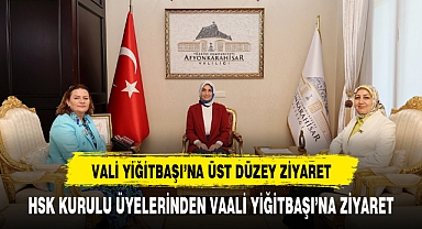 HSK Üyelerinden Vali Yiğitbaşı’na Ziyaret
