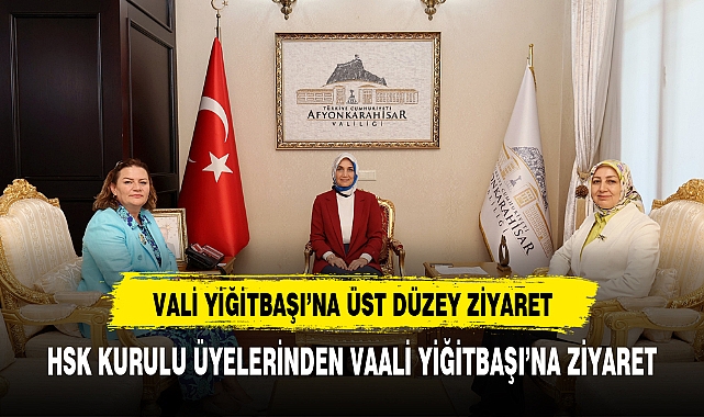 HSK Üyelerinden  Vali Yiğitbaşı’na Ziyaret