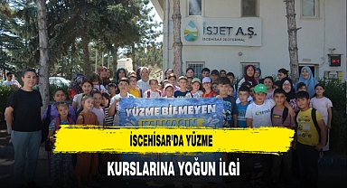 İscehisar’da Yüzme Kurslarına Yoğun İlgi