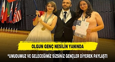 İYİ Parti Milletvekili Hakan Şeref Olgun'dan Gençlere Tebrik