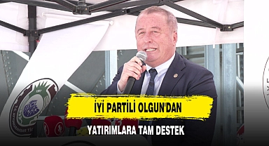 İYİ Partili Olgun'dan Yatırımlara Tam Destek!