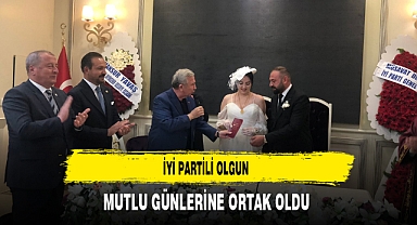 İYİ Partili Olgun Mutlu Günlerine Ortak oldu