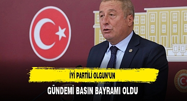 İYİ Partili Olgun'un Gündemi Basın Bayramı Oldu