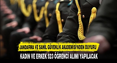 JANDARMA VE SAHİL GÜVENLİK AKADEMİSİ’NDEN DUYURU