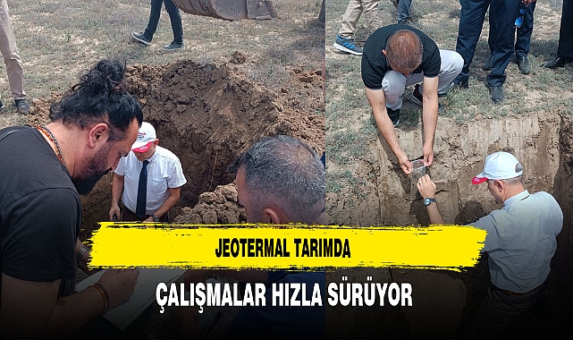 Jeotermal Tarımda Çalışmalar Hızla Sürüyor
