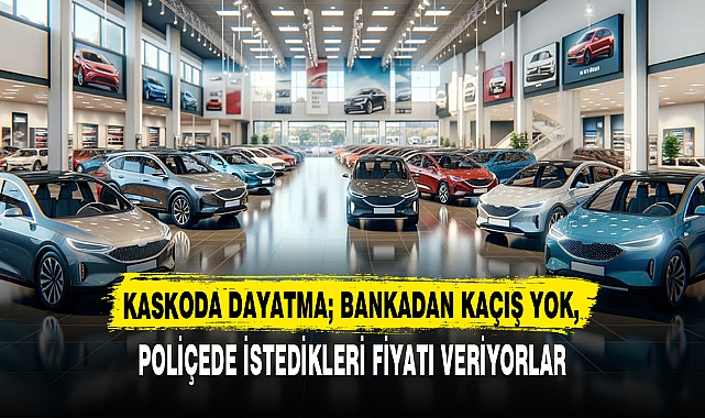 KASKODA DAYATMA; BANKADAN KAÇIŞ YOK,