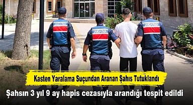 Kasten Yaralama Suçundan Aranan Şahıs Tutuklandı