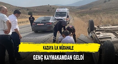Kazaya İlk Müdahale Genç Kaymakam Çengel'den Geldi