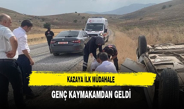 Kazaya İlk Müdahale Genç Kaymakam Çengel'den Geldi