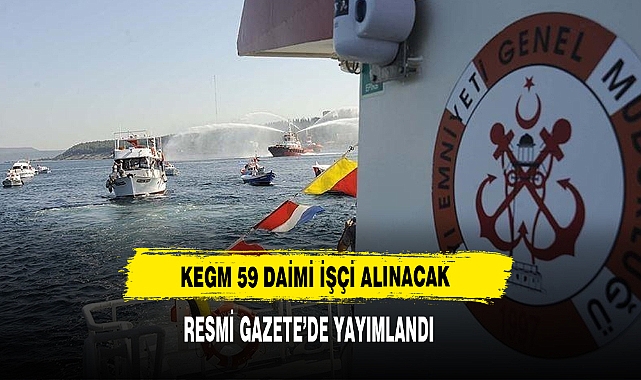KEGM 59 Daimi İşçi Alınacak