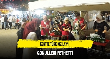 Kentte Türk Kızılay’ı Gönülleri Fethetti