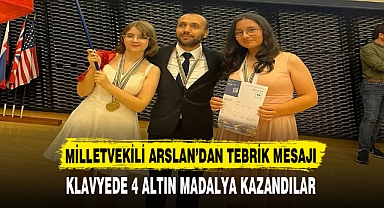 KLAVYEDE 4 ALTIN MADALYA KAZANDILAR