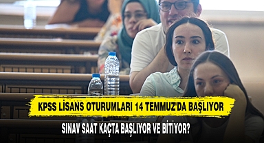 KPSS Lisans Oturumları 14 Temmuz'da Başlıyor