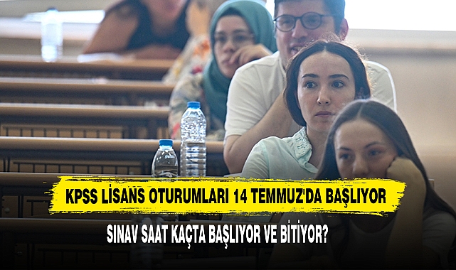 KPSS Lisans Oturumları 14 Temmuz'da Başlıyor