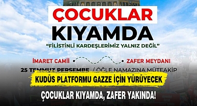 KUDÜS PLATFORMU GAZZE İÇİN YÜRÜYECEK