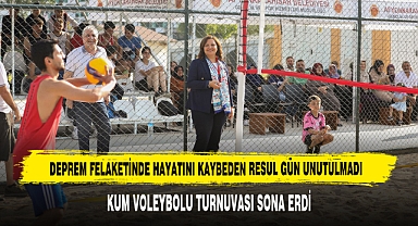 Kum Voleybolu Turnuvası Sona Erdi