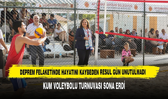 Kum Voleybolu Turnuvası Sona Erdi