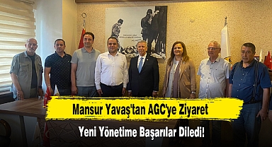 Mansur Yavaş'tan AGC'ye Ziyaret