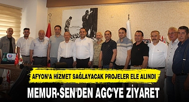MEMUR-SEN'DEN AGC'YE ZİYARET