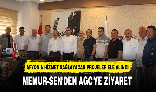 MEMUR-SEN'DEN AGC'YE ZİYARET