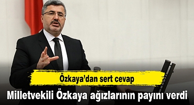 Milletvekili Özkaya ağızlarının payını verdi