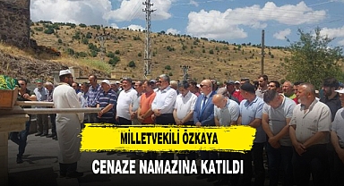Milletvekili Özkaya Cenaze Namazına Katıldı