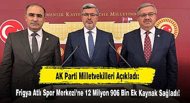 Milletvekilleri Açıkladı: Frigya Atlı Spor Merkezi’ne 12 Milyon 906 Bin Ek Kaynak Sağladı!
