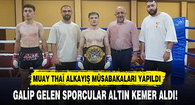 MUAY THAİ ALKAYIŞ MÜSABAKALARI YAPILDI