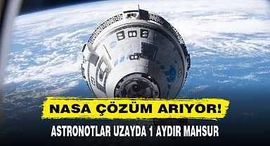 NASA ÇÖZÜM ARIYOR! ASTRONOTLAR UZAYDA 1 AYDIR MAHSUR