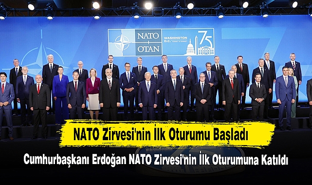 NATO Zirvesi'nin İlk Oturumu Başladı!