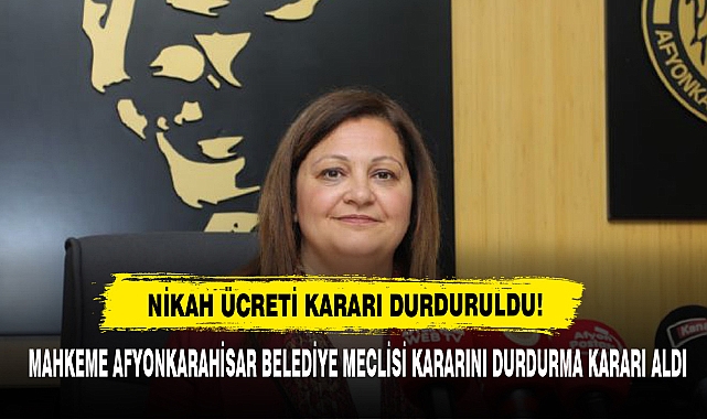 Nikâh Ücreti Kararı Durduruldu!