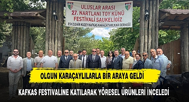 Olgun, Eskişehir'deki Kafkas Festivaline Katıldı