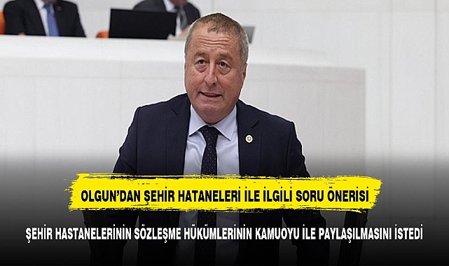OLGUN, " KAMUOYU İLE PAYLAŞMAYI DÜŞÜNÜYOR MUSUNUZ?" DİYE SORDU
