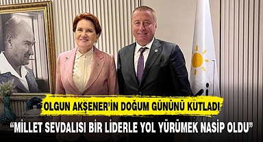 MİLLETVEKİLİ OLGUN: