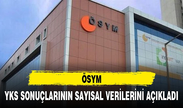 ÖSYM YKS SONUÇLARININ SAYISAL VERİLERİNİ AÇIKLADI